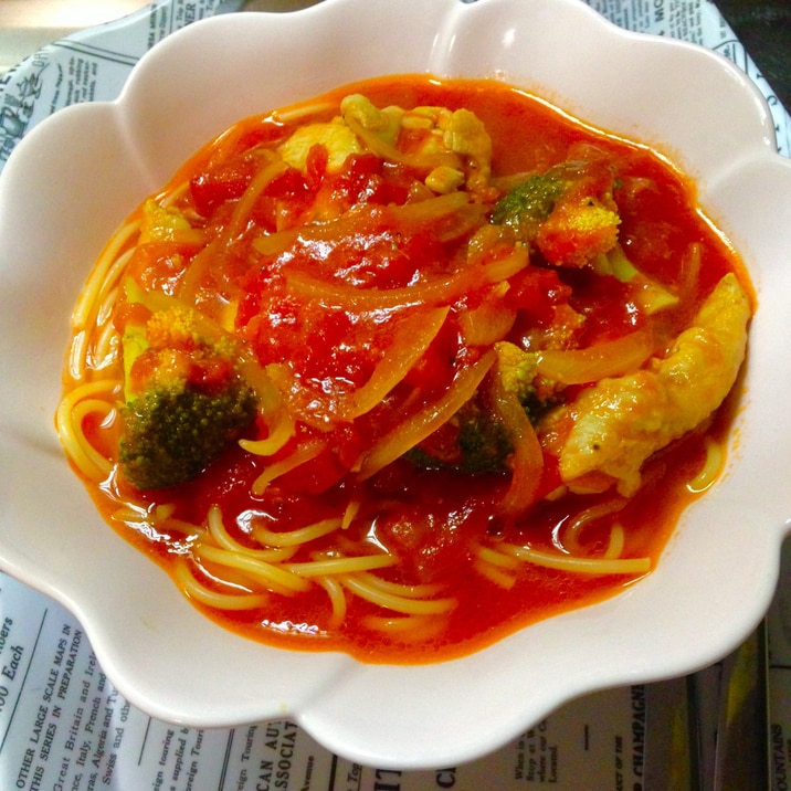 チキントマトスープパスタ レシピ 作り方 By うみ ひま 楽天レシピ チキントマトスープパスタ レシピ 作り方 By うみ ひま 楽天レシピ